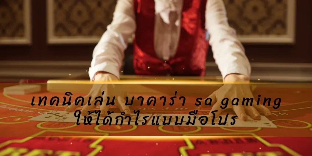 เทคนิคเล่น บาคาร่า sa gaming ให้ได้กำไรแบบมือโปร